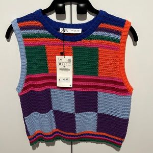 NWT Zara Colorblock Sweater ▪️